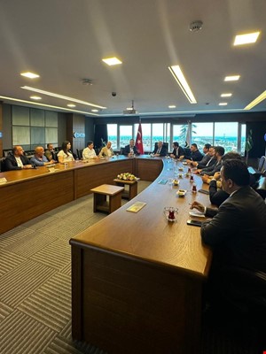 TRABZON MİLLETVEKİLİ YILMAZ BÜYÜKAYDIN BİRLİĞİMİZİ ZİYARET ETTİ